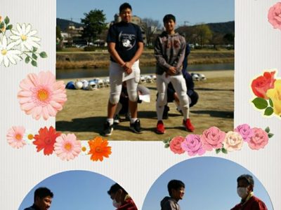 本日中学3年生二人がベアーズを卒業しました